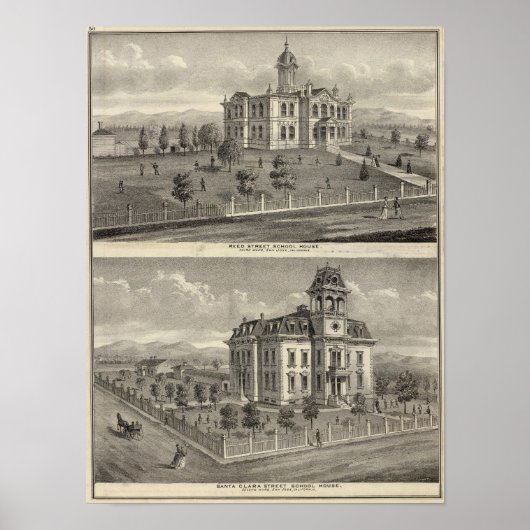 Schulhäuser, San José Poster (Vorne)