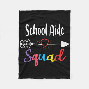 Schulhilfe für Squad Spaß Ck für Schullehrer Fleecedecke