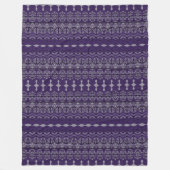 Schulhype-Amherst-Uni Fleecedecke (Vorderseite)