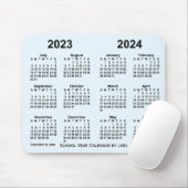 Schuljahr 2023-2024 von Janz Alice Blue Mousepad (Mit Mouse)
