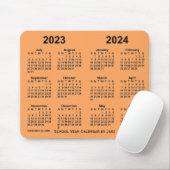 Schuljahr 2023-2024 von Janz Sandy Brown Mousepad (Mit Mouse)