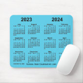Schuljahr 2023-2024 von Janz Sky Blue Mousepad (Mit Mouse)