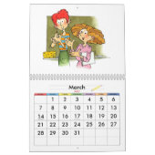 Schuljahr Kalender 2015 - 2016 für Kinder (Mär 2027)