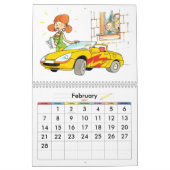 Schuljahr Kalender 2015 - 2016 für Kinder (Feb 2027)