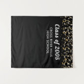 Schuljahr Schwarzes Gold - Kundenspezifischer Hint Wandteppich (Vorderseite (Horizontal))