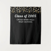 Schuljahr Schwarzes Gold - Kundenspezifischer Hint Wandteppich (Vorderseite)