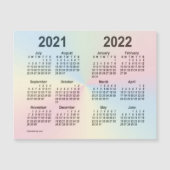 Schuljahreskalender 2021-2022 von Janz Rainbow Magnetkarte (Vorderseite)