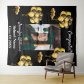 Schuljahrspartei für benutzerdefinierte Fotos Wandteppich (Beispiel (Horizontal))