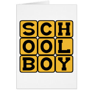 Schuljunge, männliche Studentin