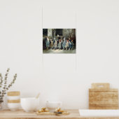 Schuljungen im Spielplatz Poster (Küche)