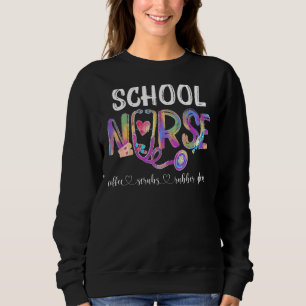 Schulkaffee-Schrott Rubber Gloves Nurses Da Sweatshirt
