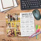 Schulkalender 2023-24 6 Fotos Personalisiert Mousepad