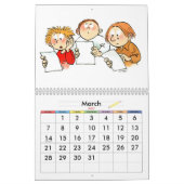 Schulkalender für Kinder Kalender (Mär 2027)