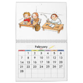 Schulkalender für Kinder Kalender (Feb 2027)