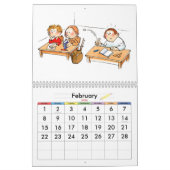 Schulkalender für Kinder Kalender (Feb 2026)