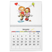 Schulkalender für Kinder Kalender (Jan 2026)