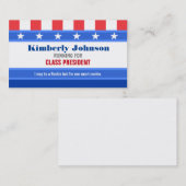 Schulkampagnen-Visitenkarten Visitenkarte (Vorne/Hinten)