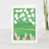 Schulkarte für Abschluss Karte (Vorderseite)