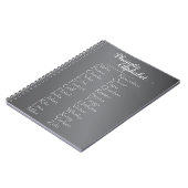 Schulkhalle Blackboard Phonetic Alphabet Rechtschr Notizblock (Linke Seite)