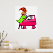 Schulkid Poster (Küche)