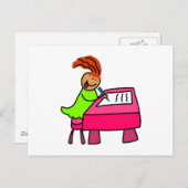 Schulkid Postkarte (Vorne/Hinten)