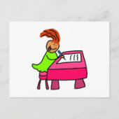 Schulkid Postkarte (Vorderseite)
