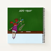 Schulkids-Chalkboard Notizblock (Rückseite)