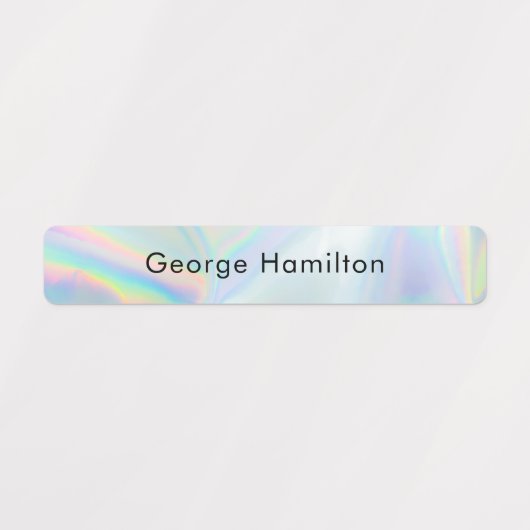 Schulkids Waterproof Holographic Name Etiketten (Design 2)