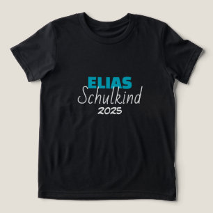 Schulkind 2026 - blau Einschulung T-Shirt Tri-Blend Shirt