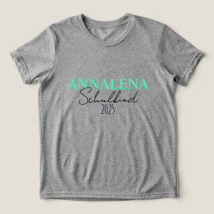 Schulkind 2026 - türkis Einschulung Tri-Blend Shirt