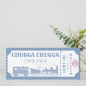 Schulkind 2. Geburtstag Einladung (Stehend Vorderseite)