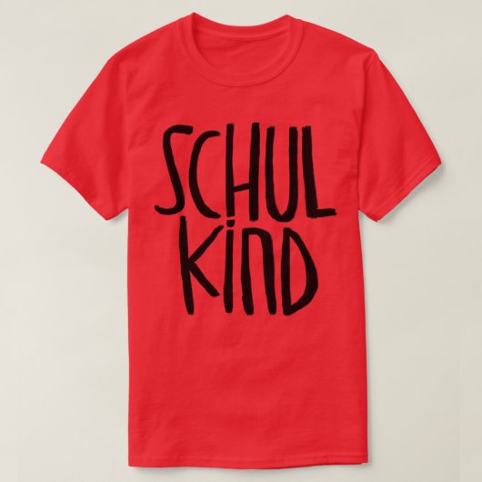 Schulkind T-Shirt (Design vorne)