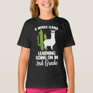 Schulkinder der zweiten Klasse zurück in den Schul T-Shirt