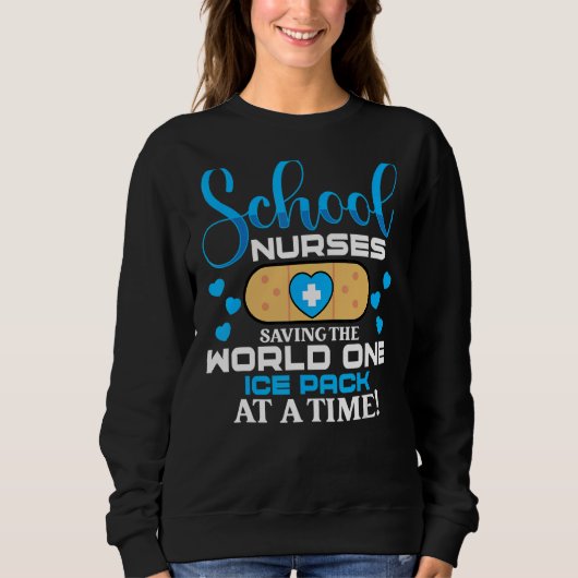 Schulkinder, die das World One Ice Pack auf einem  Sweatshirt (Vorderseite)