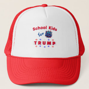 Schulkinder für TRUMP 01 Truckerkappe