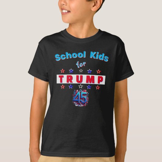 Schulkinder für TRUMP T - Shirt 3 (Vorderseite)