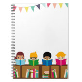 Schulkinder Notizblock (Vorderseite)