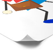 Schulkinder Poster (Ecke)