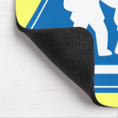 Schulkinder überqueren >> Japanisches Verkehrszeic Mousepad (Ecke)