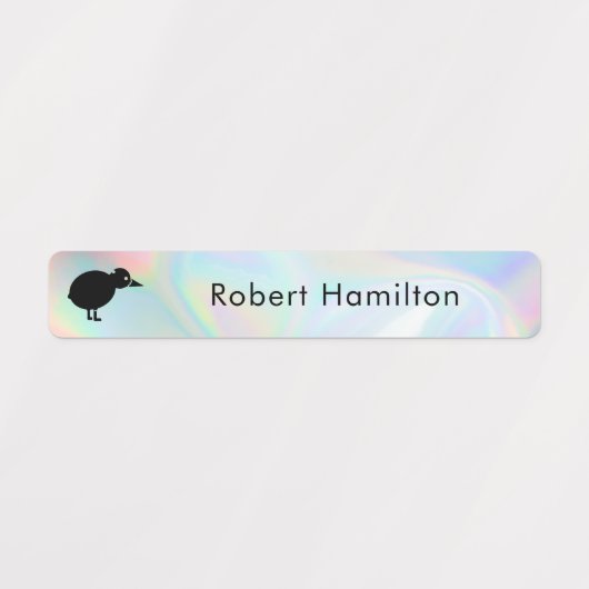 Schulkinder Wasserdichte Holografie mit Vogelmotiv Etiketten (Design 1)