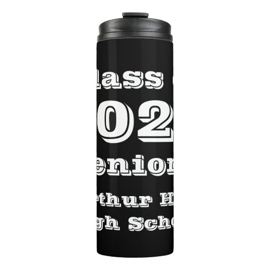 Schulklasse 2021 thermosbecher (Vorderseite)
