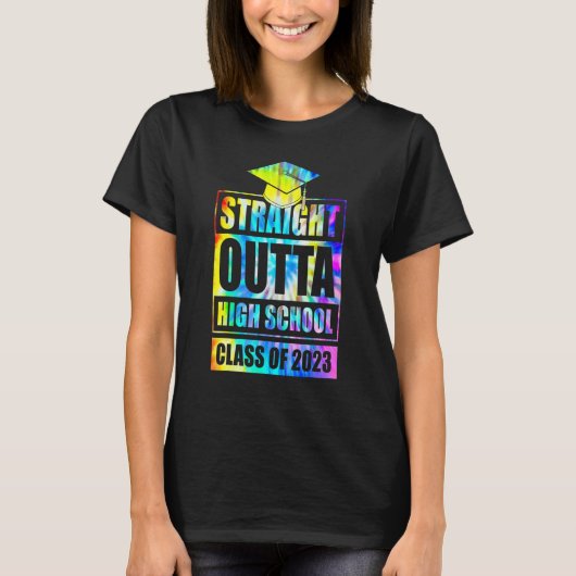 Schulklasse 2023 Grad T-Shirt (Vorderseite)