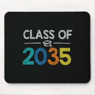 Schulklasse 2035 Erster Schultag Abschluss Mousepad
