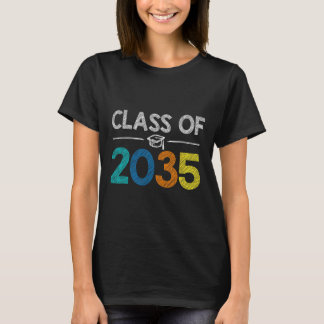 Schulklasse 2035 Erster Schultag Abschluss T-Shirt