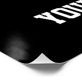 Schulklasse Abschluss 2025 Poster (Ecke)