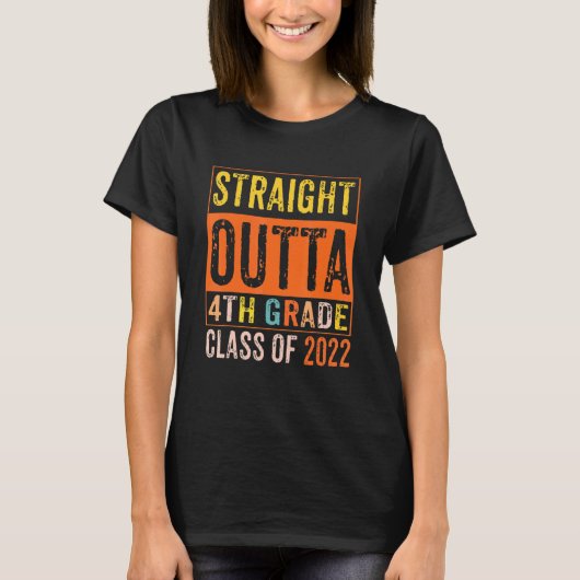 Schulklasse direkt über 4. Klasse T-Shirt (Vorderseite)