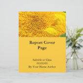 Schulklasse Uni Bericht - Seite Sonnenblumen (Stehend Vorderseite)