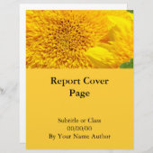 Schulklasse Uni Bericht - Seite Sonnenblumen (Vorne/Hinten)