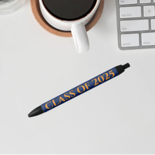 Schulklassen für Navy Blue und Orange Kugelschreiber