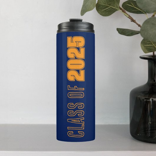 Schulklassen für Navy Blue und Orange Thermosbecher